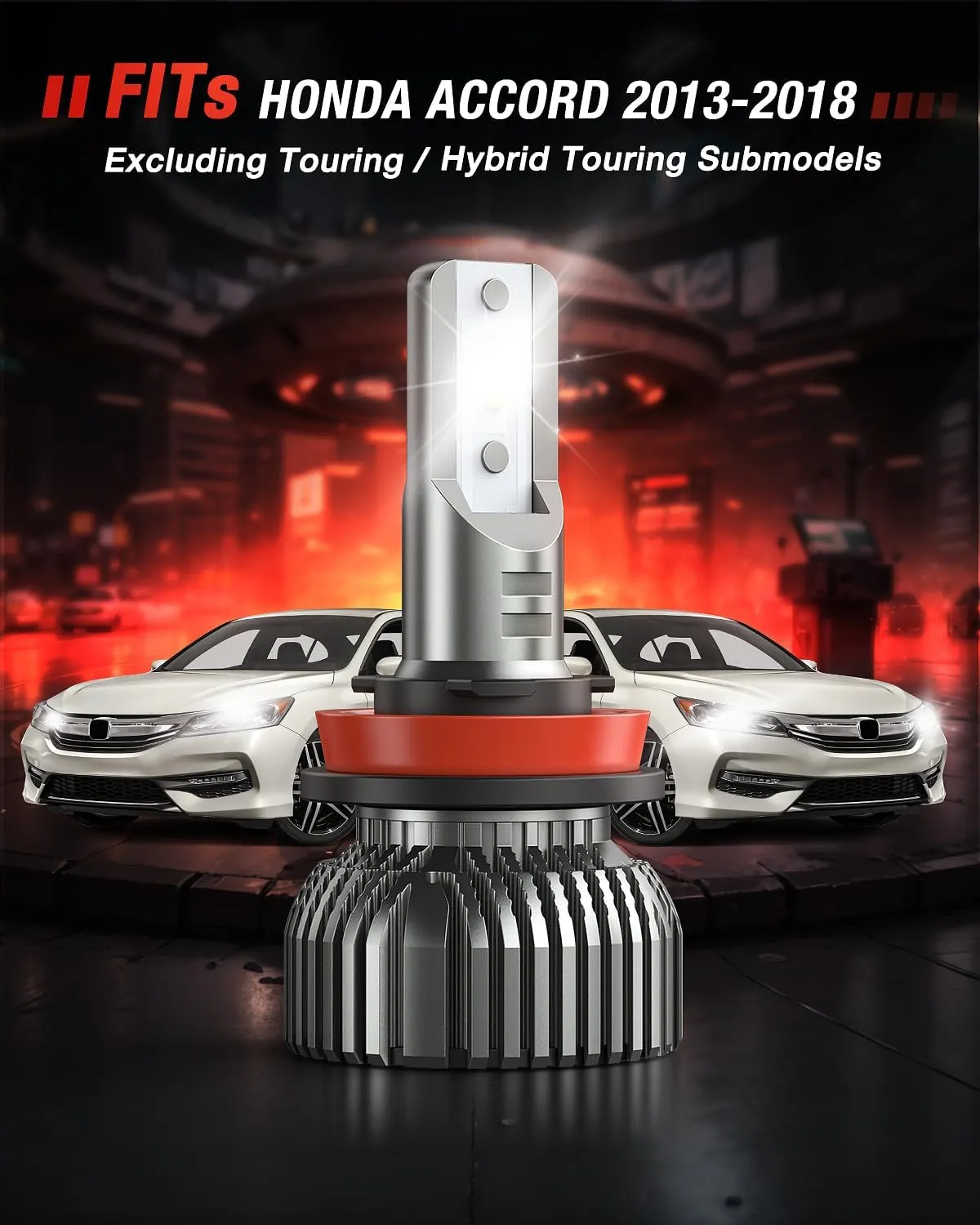 2013-2018 Honda Accord 9005 H11 LED Headlight Bulbs