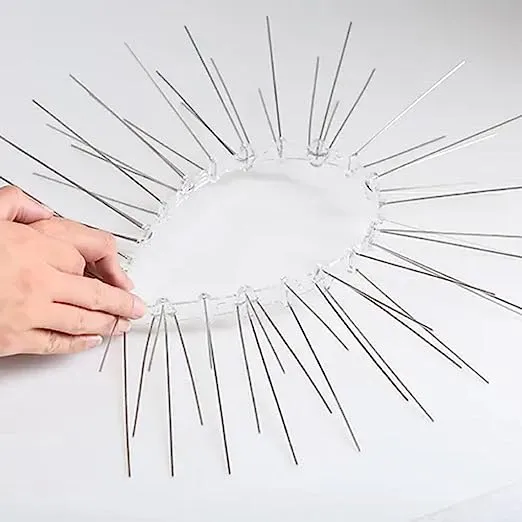 20Pcs 25CM Anti Bird Spikes 304 Stainless Steel - Noveden