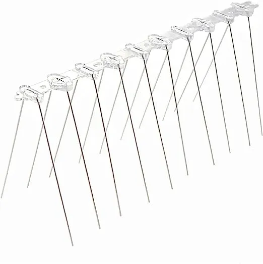 20Pcs 25CM Anti Bird Spikes 304 Stainless Steel - Noveden