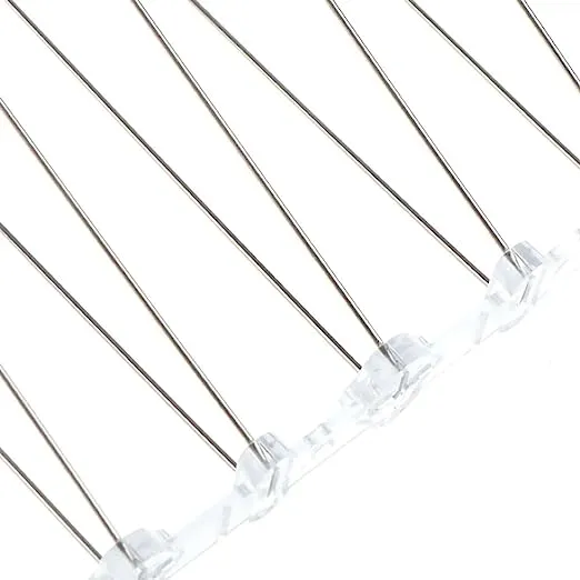 20Pcs 25CM Anti Bird Spikes 304 Stainless Steel - Noveden