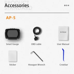 7pcs/set Ap-5 Hud Head-up  Display Multifunctional