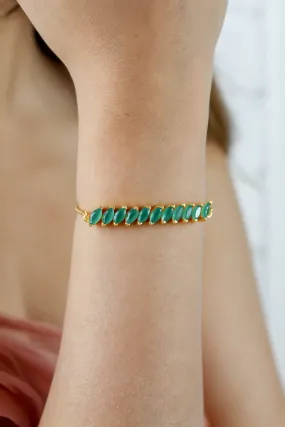 Crystal Spikes Bracelet
