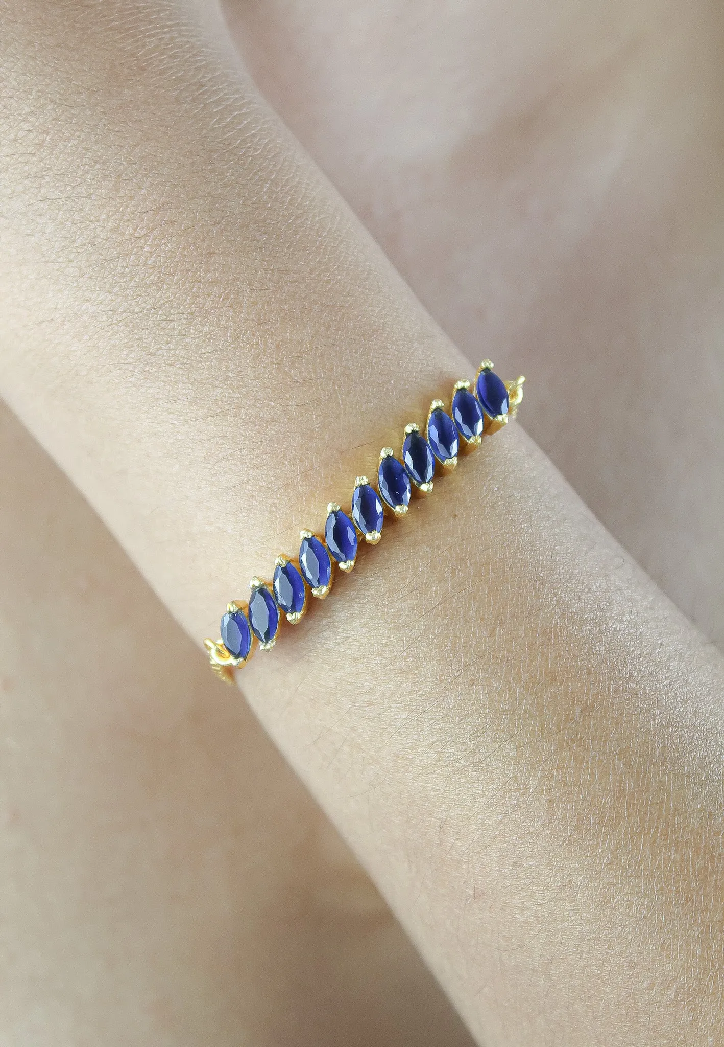 Crystal Spikes Bracelet