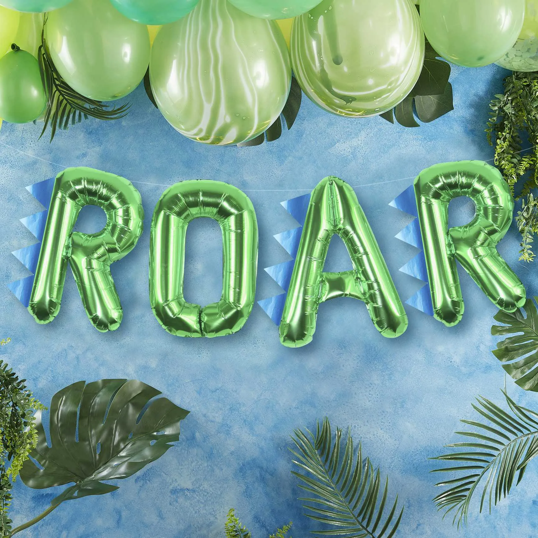Dinosaur Party ROAR Balloon Bunting