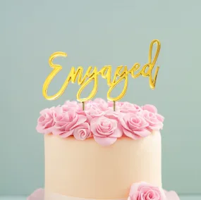 Engaged Topper- Metal