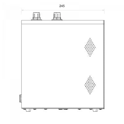 Expression 98°C 3-1 Square Tap with Nexus Tank & Filter - All Colours