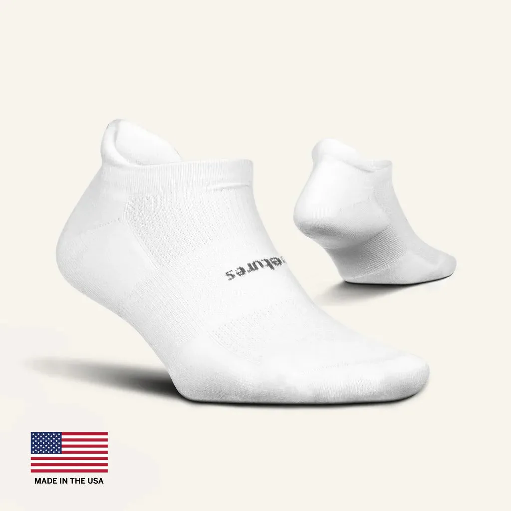 FEETURES HIGH PERFORMANCE MAX CUSHION NO SHOW TAB WHITE