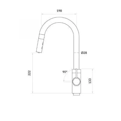 Form 98°C 4-1 Pull Down Tap with Nexus Tank & Filter - All Colours