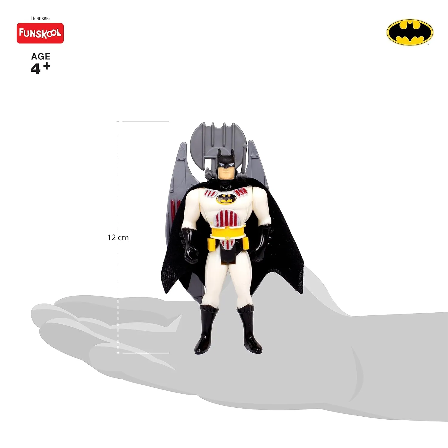 Funskool Anti Freeze Batman Action Figurine for Ages 4  (Card & Design May Vary)