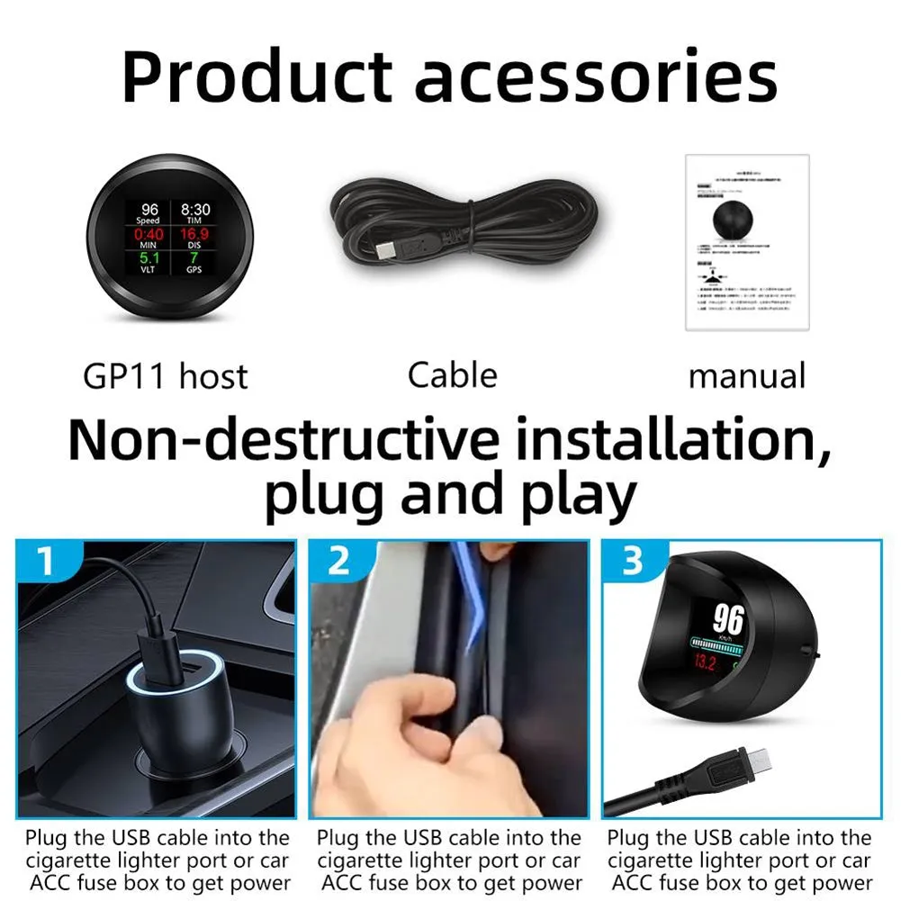 G11 Car Smart Diagnostic Tool Universal HD Head-up Display Smart