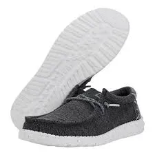HEY DUDE WALLY COASTLINE BLACK/WHITE