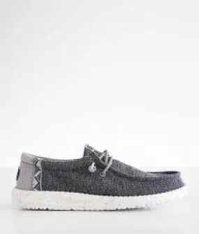HEY DUDE WALLY COASTLINE BLACK/WHITE