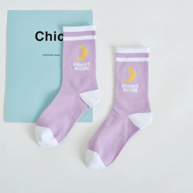 Kawaii Strawberry Milk Socks