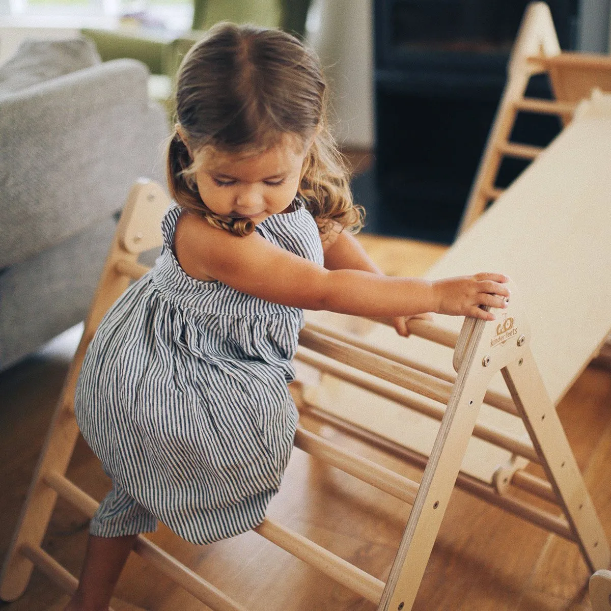 Kinderfeets Pikler Large Triple Climber Triangle - (Local Pick Up Only)