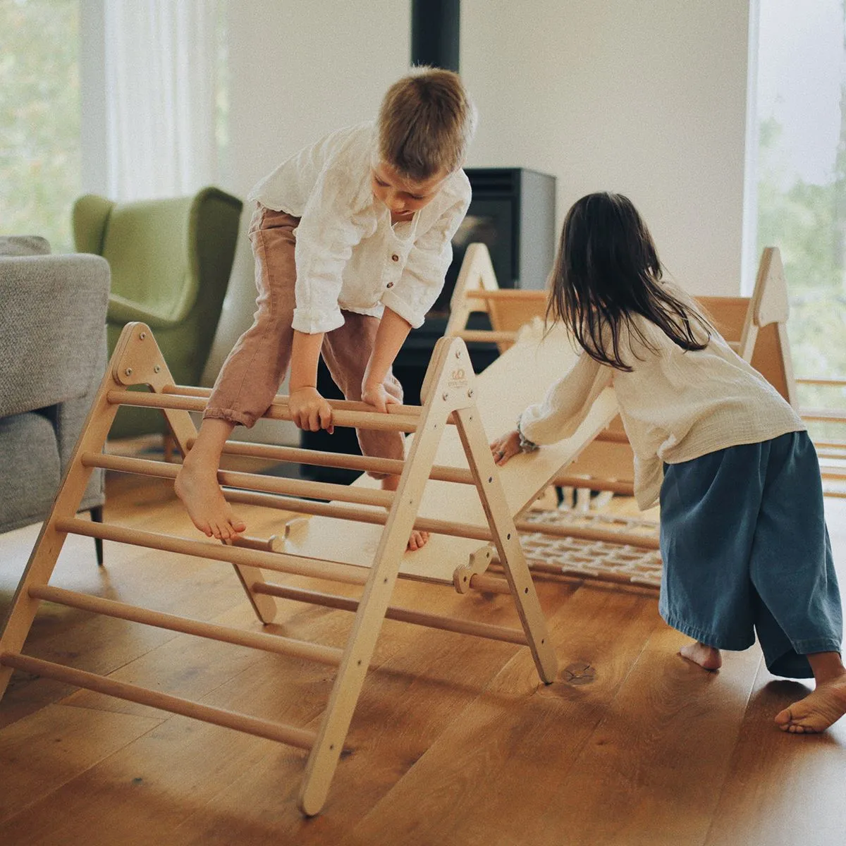 Kinderfeets Pikler Large Triple Climber Triangle - (Local Pick Up Only)