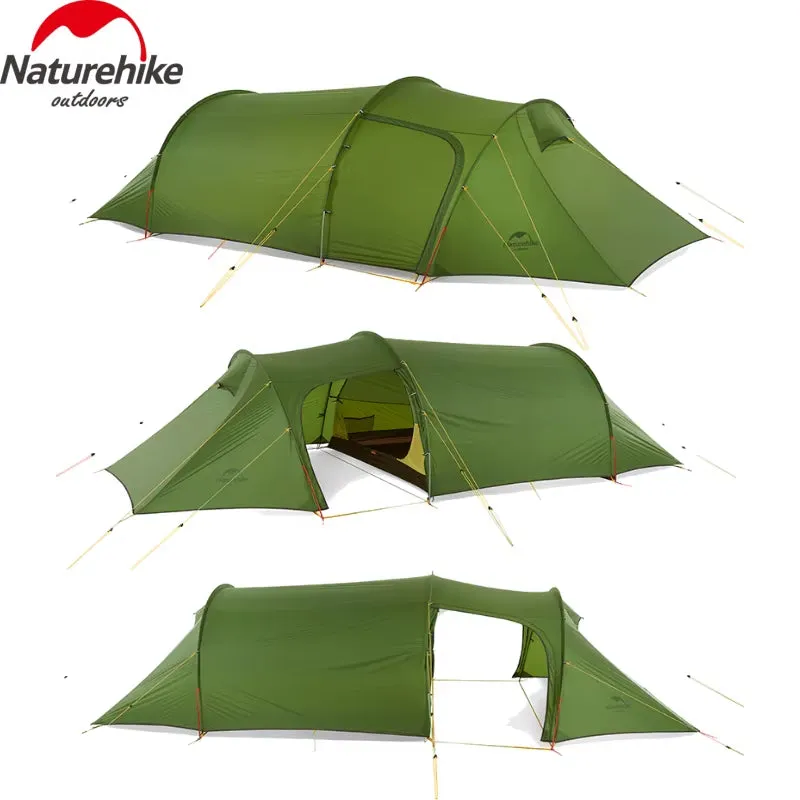 Opalus Tunnel Tent Travel Hiking 4 Season Ultralight Family Camping Equipment Supplies Waterproof Outdoor Garden Tent