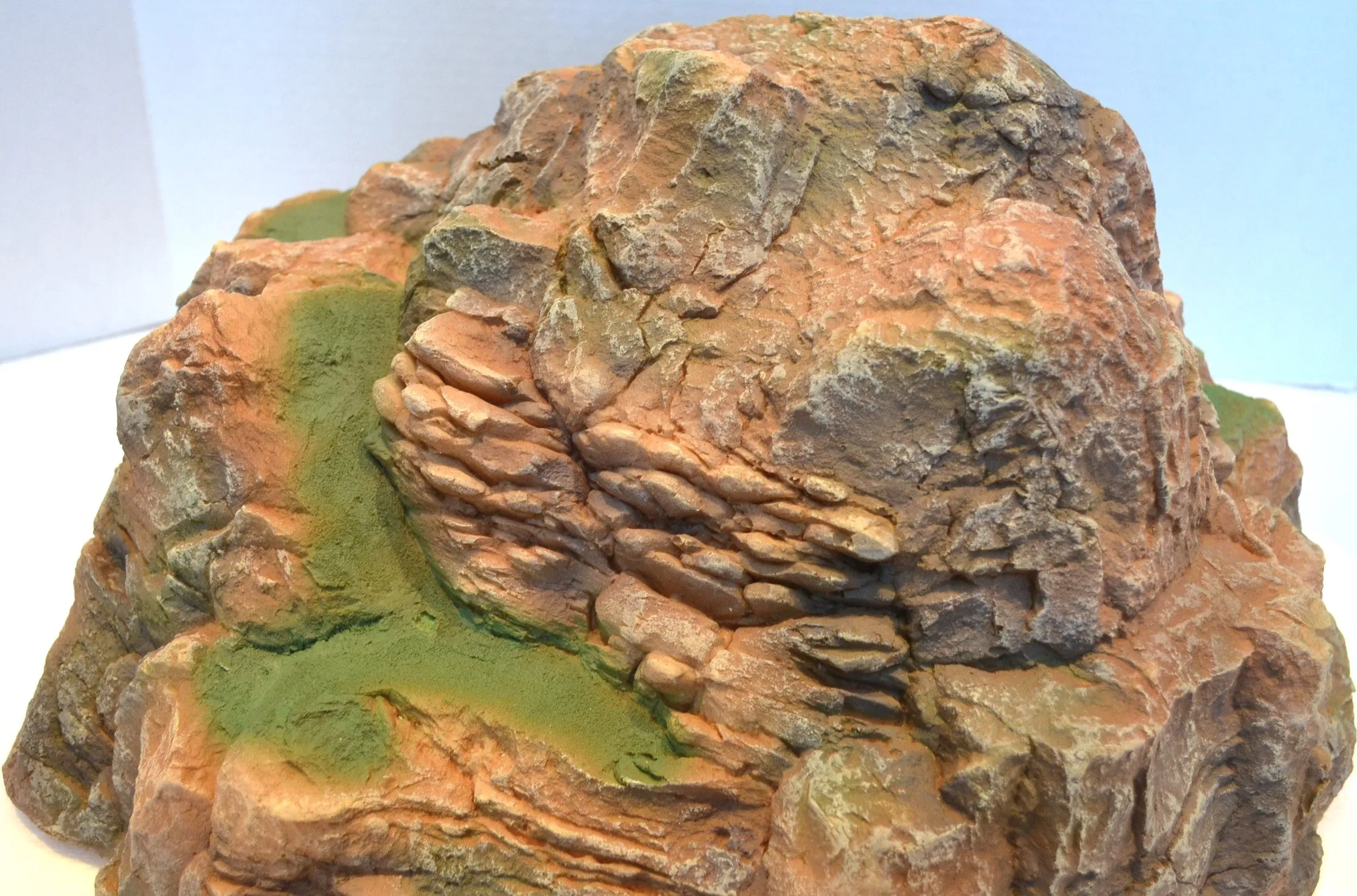 Painted Multi Scale Mountain Hill Diorama Piece #860