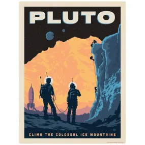 Pluto Space Travel Wall Decal