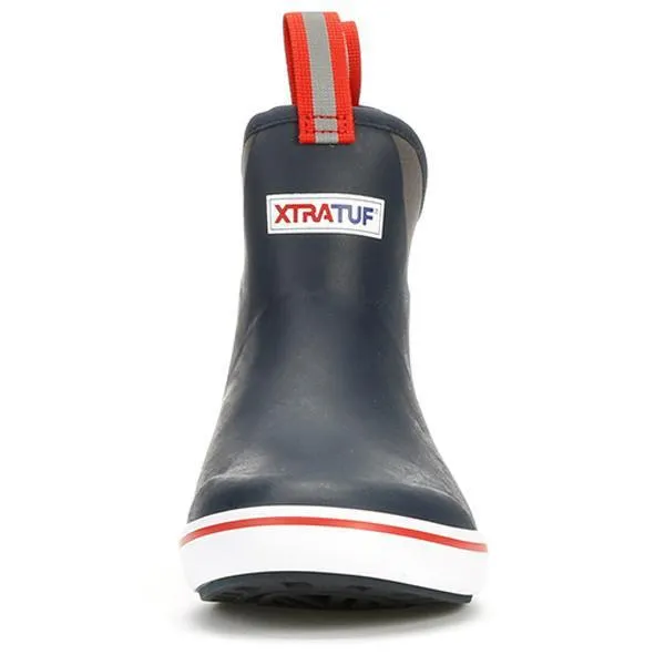 Xtratuf 22733 6" Ankle Deck Boot Navy Red
