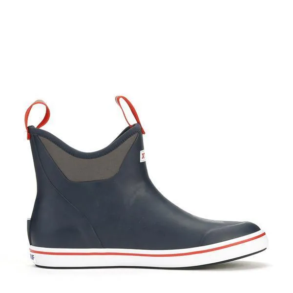 Xtratuf 22733 6" Ankle Deck Boot Navy Red